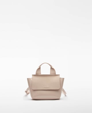 Mica patent mini bag