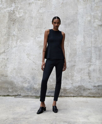 Slim fit joggers in viscose Slim fit joggers in viscose