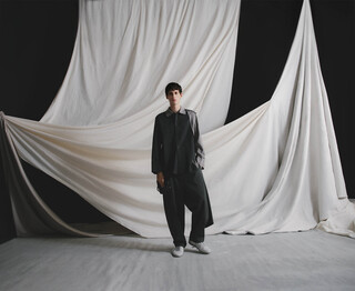 ミックスファブリックシャツ