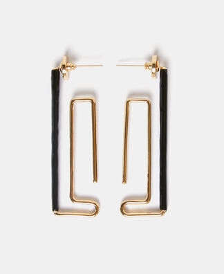 Zinc labyrinth earrings Zinc labyrinth earrings