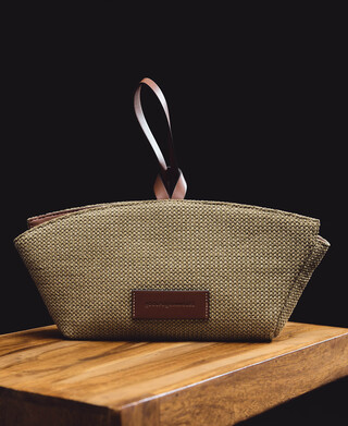 Mini bolso Eclipse textura rafia