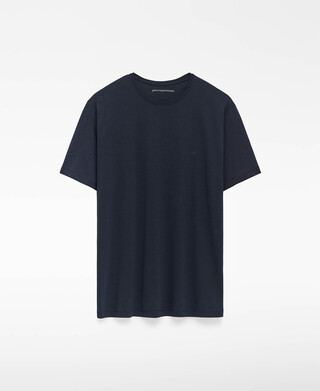 Cotton and lyocell regular fit T-shirt