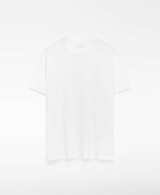 Cotton and lyocell regular fit T-shirt