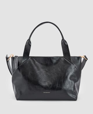 Responsible leather handbag