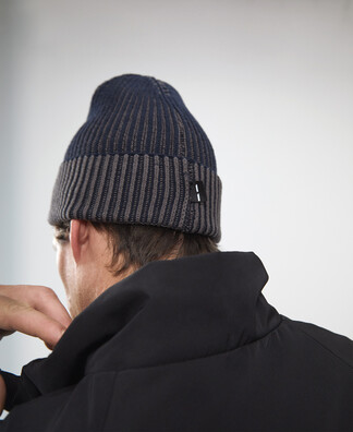 Gorro en canalé de algodón Gorro en canalé de algodón