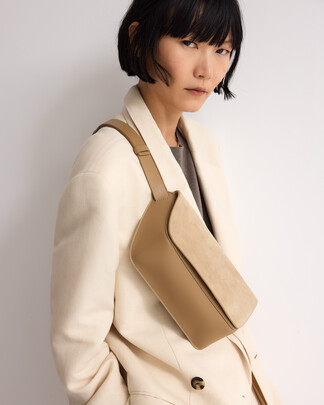 Dorna suede fanny pack woman