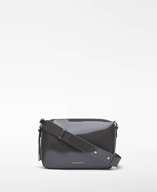 Mittelgro&szlig;e Umh&auml;ngetasche Lackleder Damen