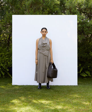 Knotted lyocell dress Knotted lyocell dress