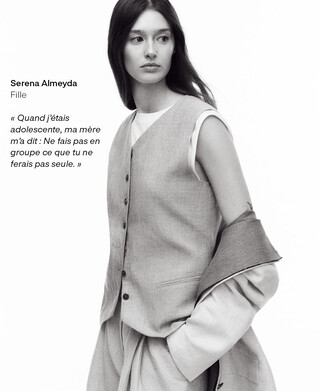 Gilet tailleur en lin europ&eacute;en