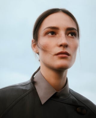 Chaqueta recta Piel No Piel mujer Chaqueta recta Piel No Piel mujer