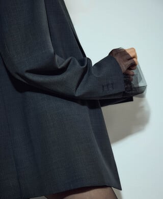 Blazer with crossed back woman Blazer with crossed back woman