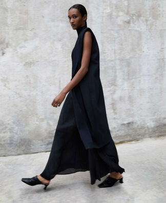 Crinkle godet trousers Crinkle godet trousers