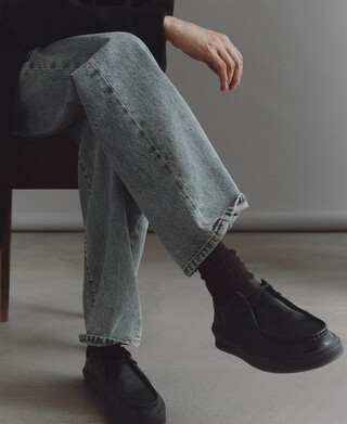 Paraboot leather shoe