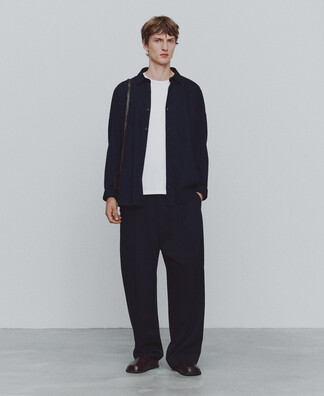 Slim fit cotton shirt