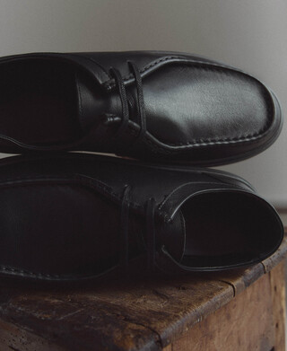 Paraboot leather shoe