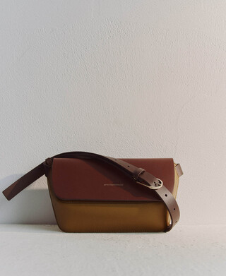 Bolsa de cintura tricolor Dorna pele