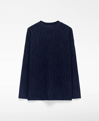 ストライプニット