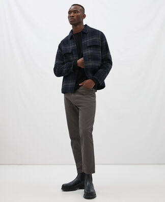 Double face plaid jacket Double face plaid jacket