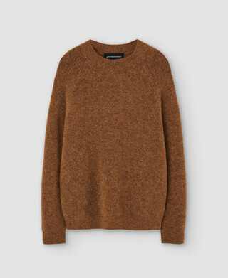 Alpaca wool fabric sweater
