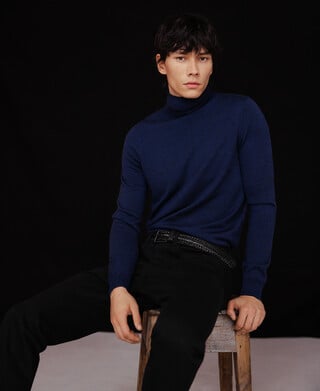 Merino wool turtleneck sweater man Merino wool turtleneck sweater man