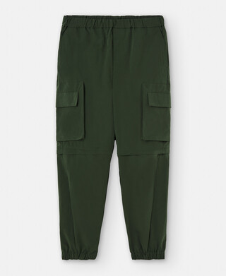 Detachable recycled polyester trousers