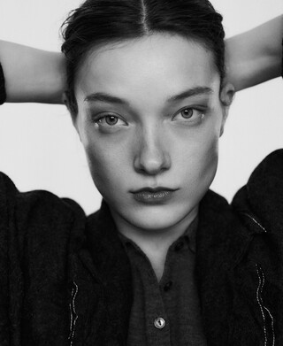 Polo oversize en maille pour femme