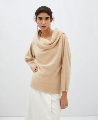 Jersey oversize cuello amplio Jersey oversize cuello amplio