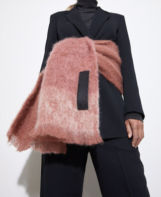 Bufanda artesana en mohair Bufanda artesana en mohair