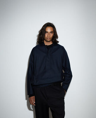 Lyocell and cotton jacket Lyocell and cotton jacket