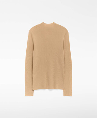 メリノウールのフィットニット