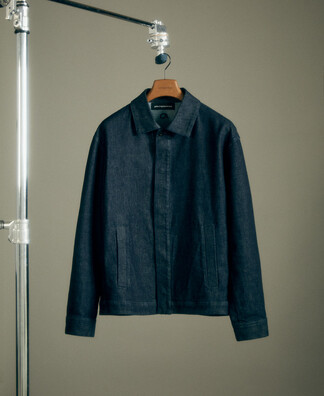 Denim overshirt in recycled materials Denim overshirt in recycled materials