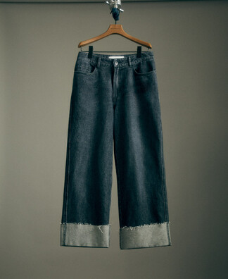Organic cotton crop trousers