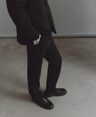 Cotton slim fit chino trousers