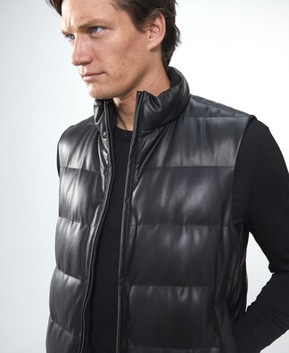 Reversible padded waistcoat Reversible padded waistcoat
