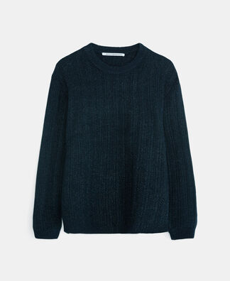 Striped wide knit sweater Striped wide knit sweater