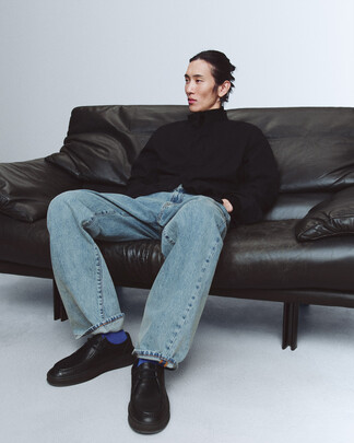 Paraboot leather shoe