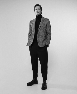 Five pocket blazer in wool fabric Five pocket blazer in wool fabric