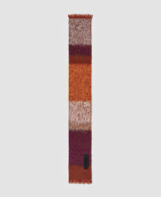 Bufanda artesana en mohair Bufanda artesana en mohair