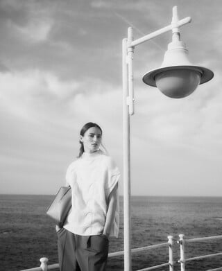 Chaleco punto ochos lana mujer Chaleco punto ochos lana mujer