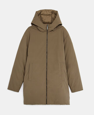 Reversible padded parka Reversible padded parka