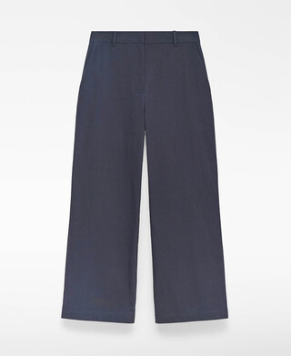 Pantal&oacute;n tobillero recto gris