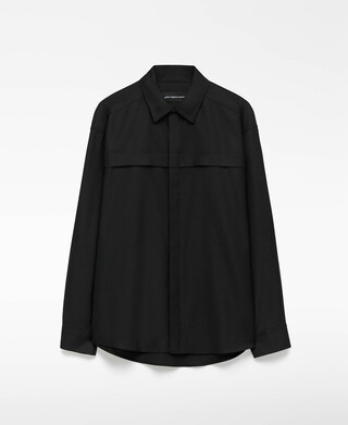 水平プリーツシャツスイヘイ