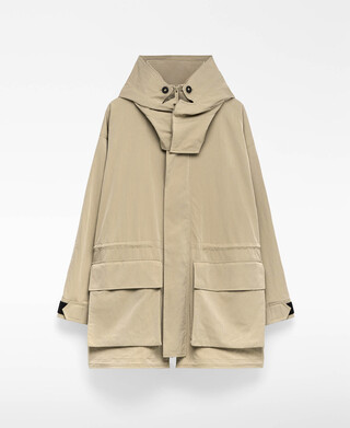 Short technical parka
