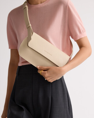 Dorna flap shoulder bag woman