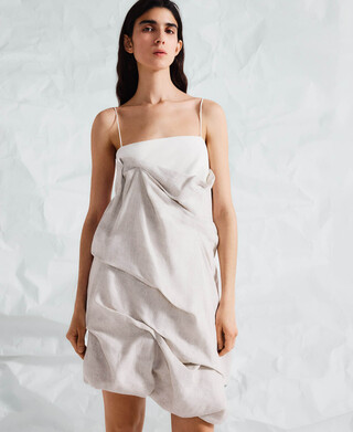 Kombiniertes Minikleid