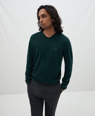 Cotton and wool roll neck sweater Cotton and wool roll neck sweater