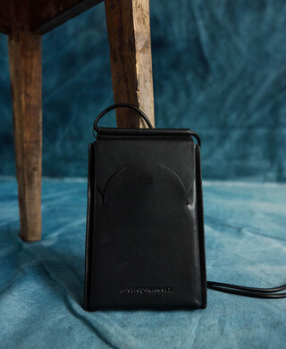 Handytasche Leder mit abgerundeten Klappen Herren Handytasche Leder mit abgerundeten Klappen Herren