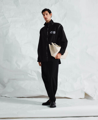 Camisa panadera oversize