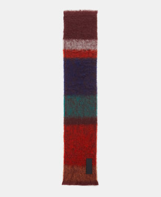 Artisan narrow scarf in mohair