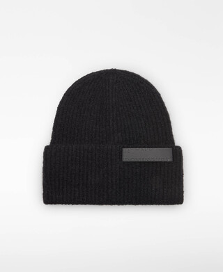 Strickm&uuml;tze mit Rippmuster f&uuml;r Damen